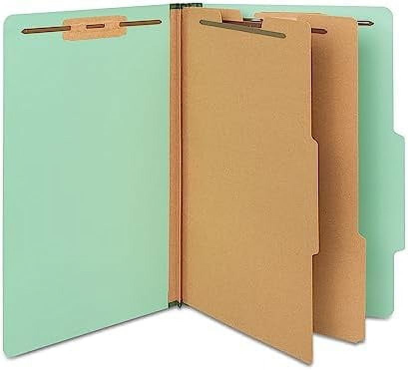 pressboard classification folder, 2dividers, 2.5inch expansion, legal