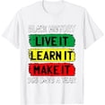 thumbnail image 1 of pride Black History month tshirt clothing Woman, men, kids T-Shirt100% cotton, 1 of 4