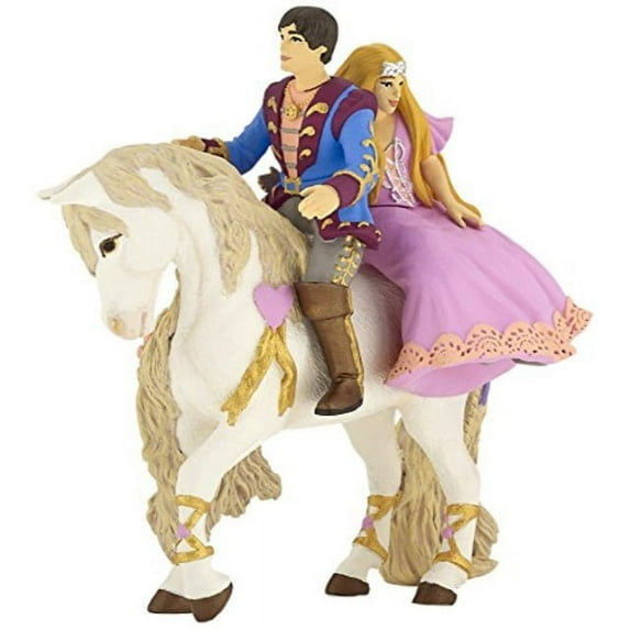 prince & princess on horse