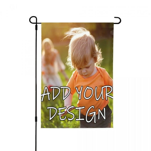 print exclusive name photos and logos for customers with your text, polyester garden banners - indoor/outdoor decoration, no electricity required, outdoor decoration