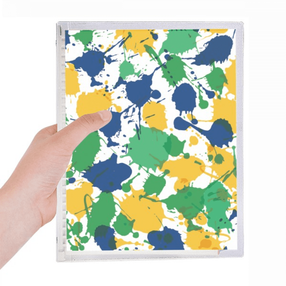 printing brazil cultural element notebook loose diary refillable journal statiry