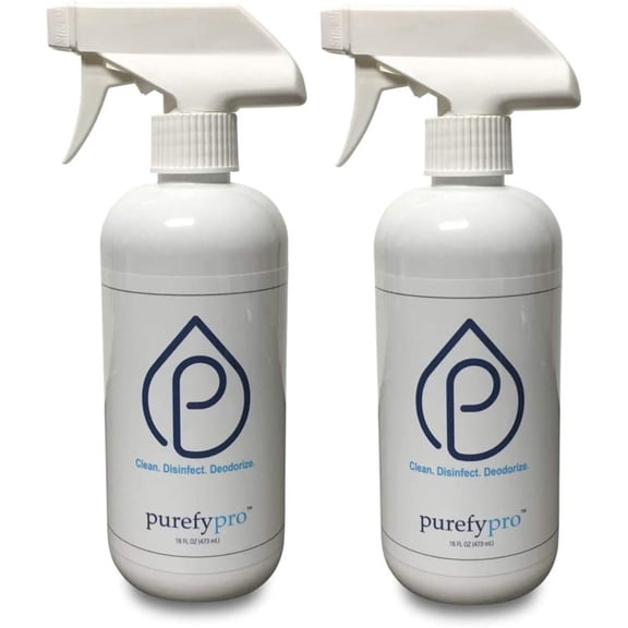 pro Disinfectant Spray (500ml, 2pk) pro Disinfectant Spray (1.7oz, 6 Pack) - No Rinse. No Residue. Kills 99.9999% Norovirus, Flu Virus, and Fungi, Drug Resistant Germs.
