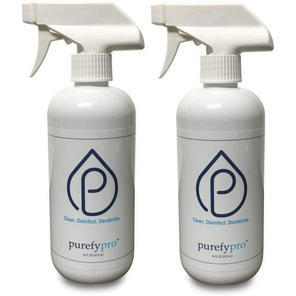 pro Disinfectant Spray (500ml, 2pk) pro Disinfectant Spray (1.7oz, 6 Pack) - No Rinse. No Residue. Kills 99.9999% Norovirus, Flu Virus, and Fungi, Drug Resistant Germs.