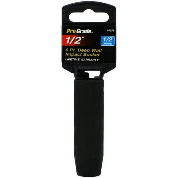 any size 1/2" drive sae deep impact socket deep well mechanics tools 1/2" - 7/8"