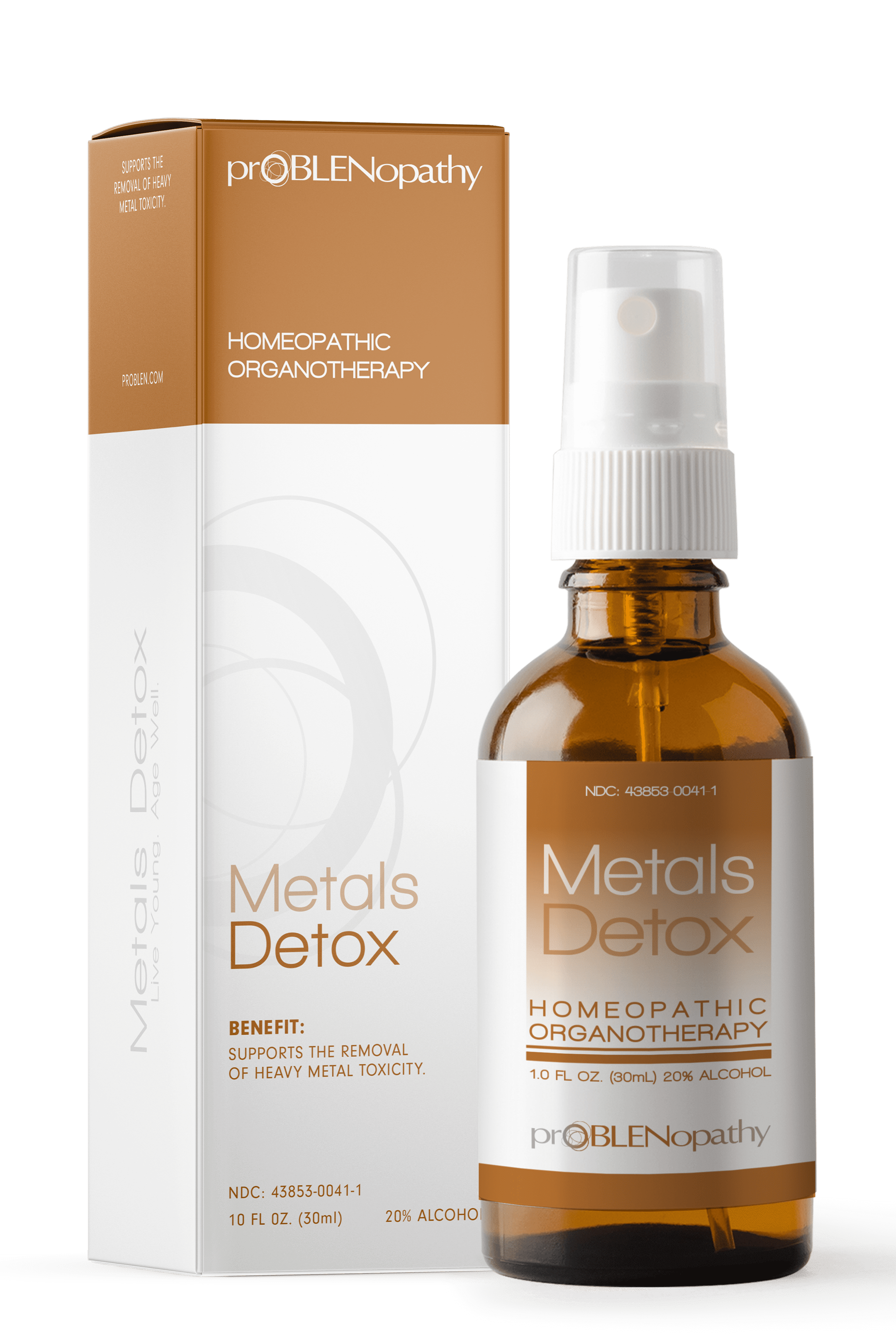 proBLENopathy Metal Detox Naturally Remove Toxins Liquid Spray, 30 Day Supply, 1 fl oz