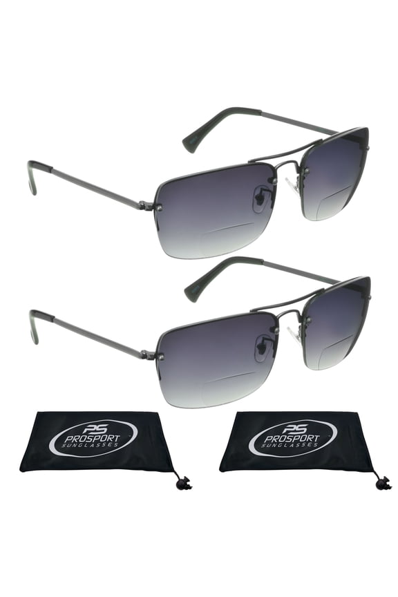 proSPORT Garnet Gradient Bifocal Reading Sunglasses Reader for Men Women