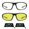 thumbnail image 1 of proSPORT BIFOCAL Glasses Reader Safety Z87 Sport Wrap Men & Women Clear & Yellow, 1 of 6