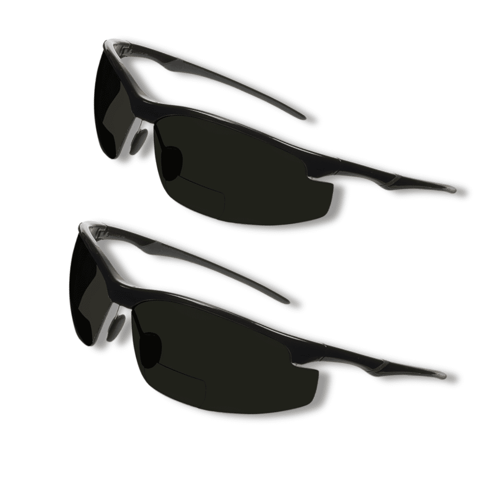proSPORT BIFOCAL Sport Sunglass Reader Tinted Protective Z87.1 Men Women Semi-Rimless