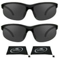 thumbnail image 1 of proSPORT BIFOCAL Sunglass Readers Sport Wrap Men Women Gray 2 Pairs, 1 of 5