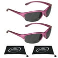 thumbnail image 1 of proSPORT Bifocal Reader Sunglasses for Men & Women | Semi Rimless ANSI Z87 Safety Rated Protective Sunglasses| Pink Frame Smoke Lens, 1 of 7