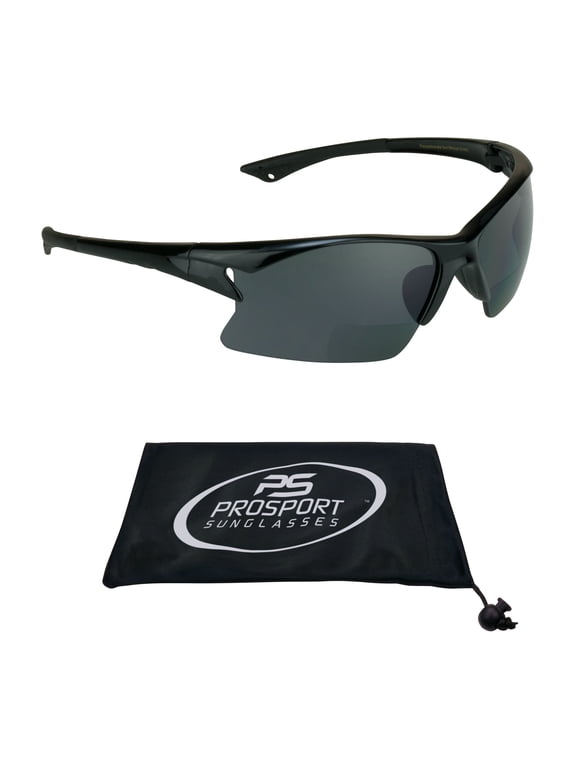 proSPORT Bifocal Sunglasses Readers Men Women For Cycling, Running, Fishing, Golfing, Riding and Driving
