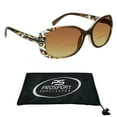 thumbnail image 1 of proSPORT Bifocal Women Reading Sunglass Oversized Reader Brown Cheetah Frame, 1 of 6