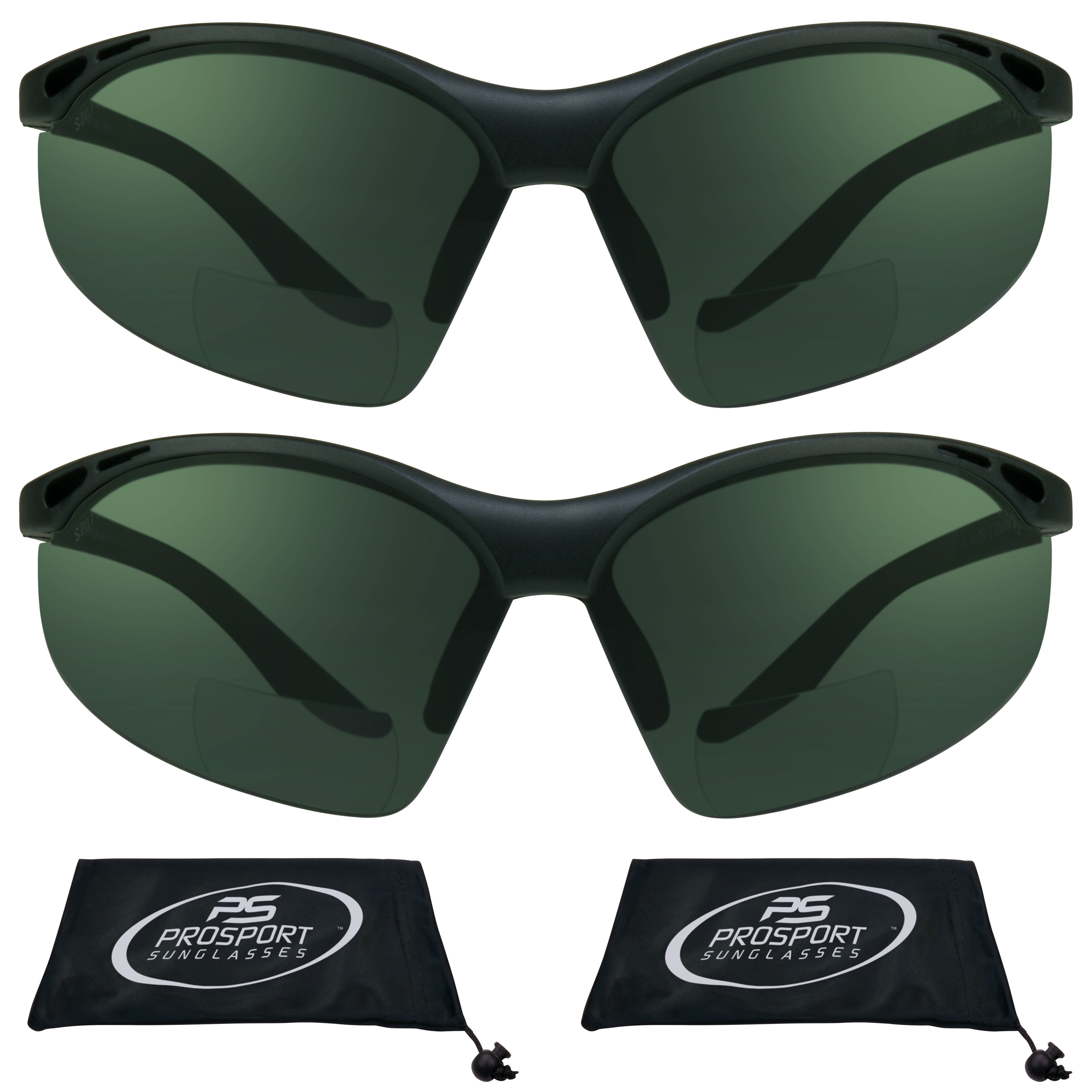 proSPORT Bifocal sunglass Safety Reader Z87 Wrap Around No