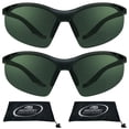 thumbnail image 1 of proSPORT Bifocal sunglass Safety Reader Z87 Wrap Around No Slip Grip, 1 of 6