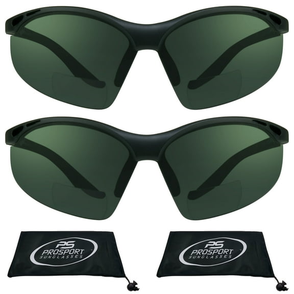 proSPORT Bifocal sunglass Safety Reader Z87 Wrap Around No Slip Grip