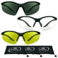 thumbnail image 1 of proSPORT Bifocal sunglass Safety Reader Z87 Wrap Around No Slip Grip, 1 of 6