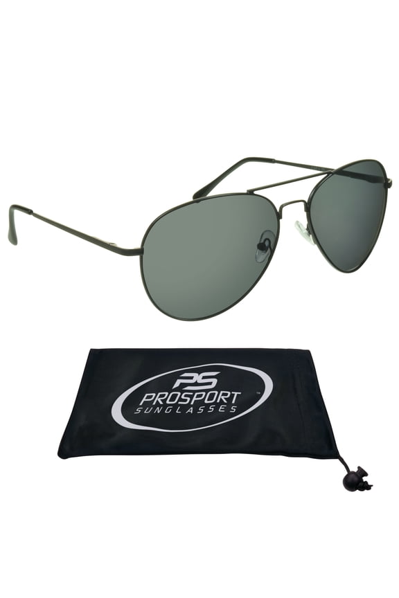 proSPORT Big and Tall Polarized Aviator Oversized Extra Large Wide Fit Men Sunglasses