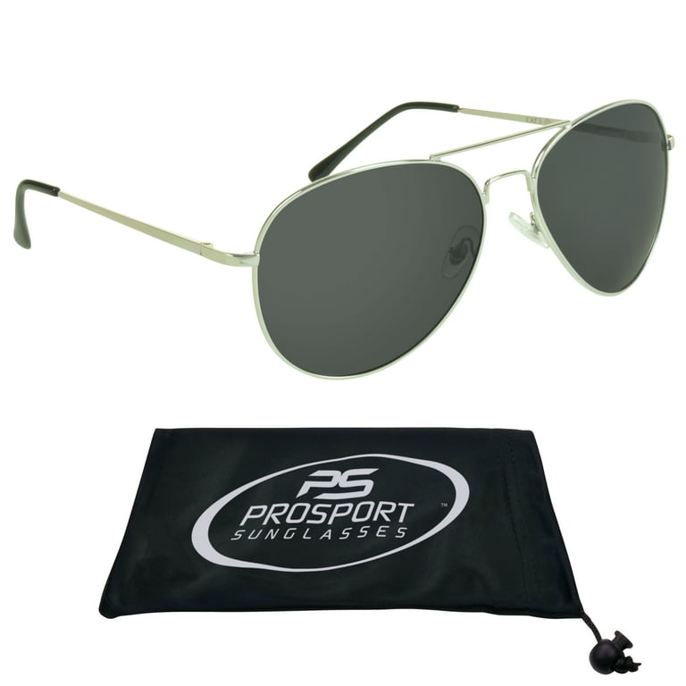 proSPORT Big and Tall Polarized Aviator Oversized Extra Large Wide Fit Men Sunglasses