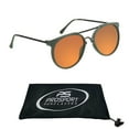 thumbnail image 1 of proSPORT Blue Light Blocker Aviator Glasses Sleep Better Computer Screen Orange Amber Lens Anti Migraine Black Horn Rimmed, 1 of 6
