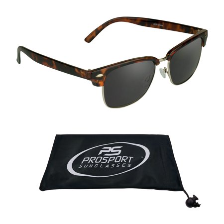 proSPORT Classic Reading Sunglasses Round Horn Rimmed Men & Women - NOT BIFOCAL