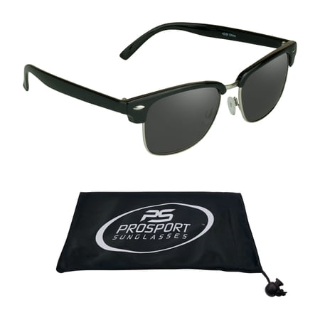 proSPORT Classic Reading Sunglasses Round Horn Rimmed Men & Women - NOT BIFOCAL