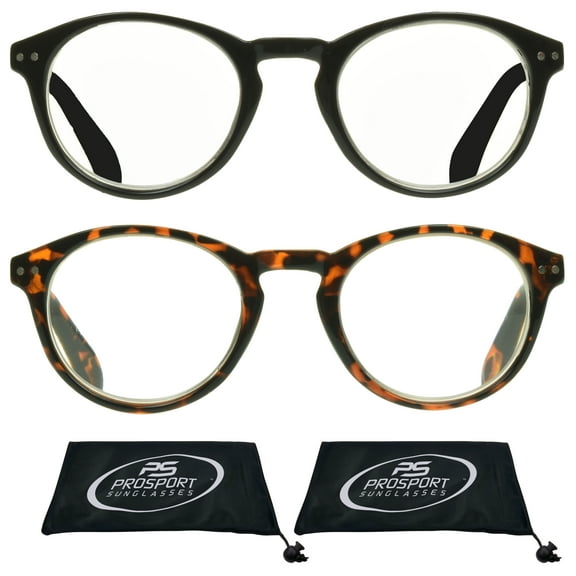 proSPORT Multifocal Progressive Computer Reader Glasses Men Women Black & Tortoise