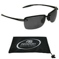 thumbnail image 1 of proSPORT POLARIZED Bifocal Sunglass Reader Rimless Anti-Glare Gray Men Women, 1 of 6