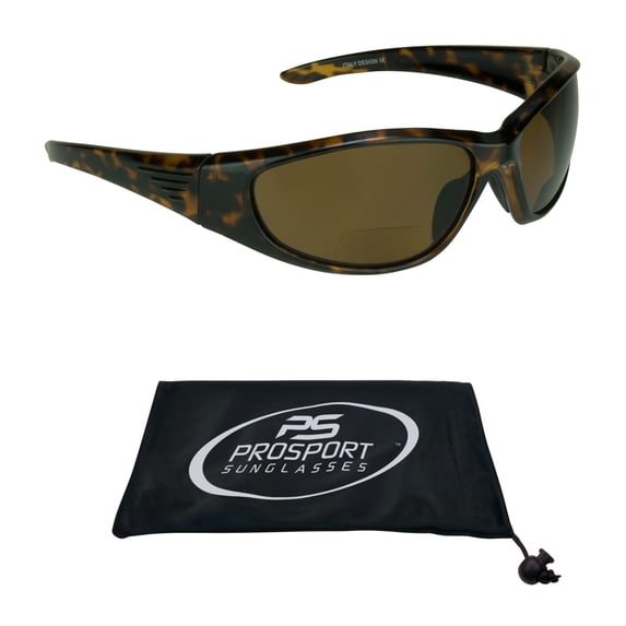 proSPORT Polarized Bifocal Reading Sunglass Reader Sport Full Wrap Anti-Glare
