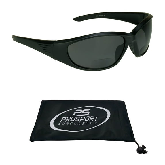 proSPORT Polarized Bifocal Reading Sunglass Reader Sport Full Wrap Anti-Glare