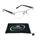 thumbnail image 1 of proSPORT Progressive Multifocal Reading Glasses Rectangular +1.50 Silver Frame, 1 of 5