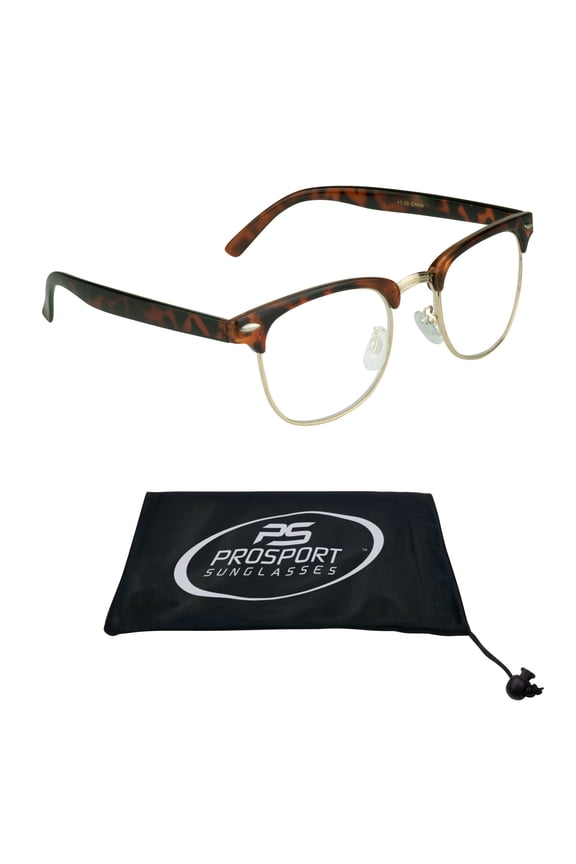 proSPORT Progressive Multifocal Trifocal Reading Glasses Men Women Tortoise Horn Rimmed Frame