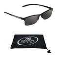 thumbnail image 1 of proSPORT Reading Sunglass Full Lens Readers Semi Rimless Silver Frame, 1 of 6