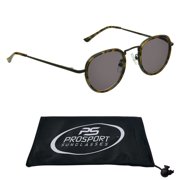 proSPORT Reading Sunglass Full Sun Readers Small Face Men Women Metal Hinged Frame Not Bifocal