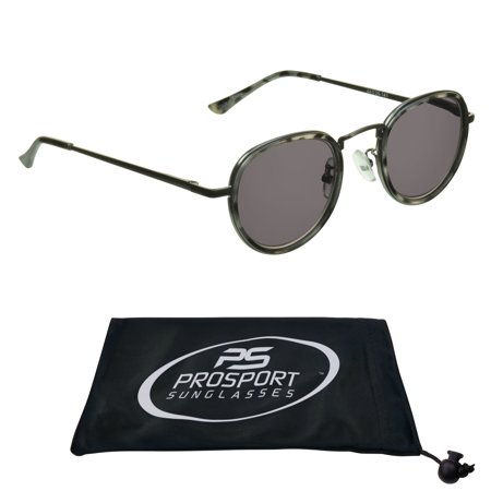 proSPORT Reading Sunglass Full Sun Readers Small Face Men Women Metal Hinged Frame Not Bifocal