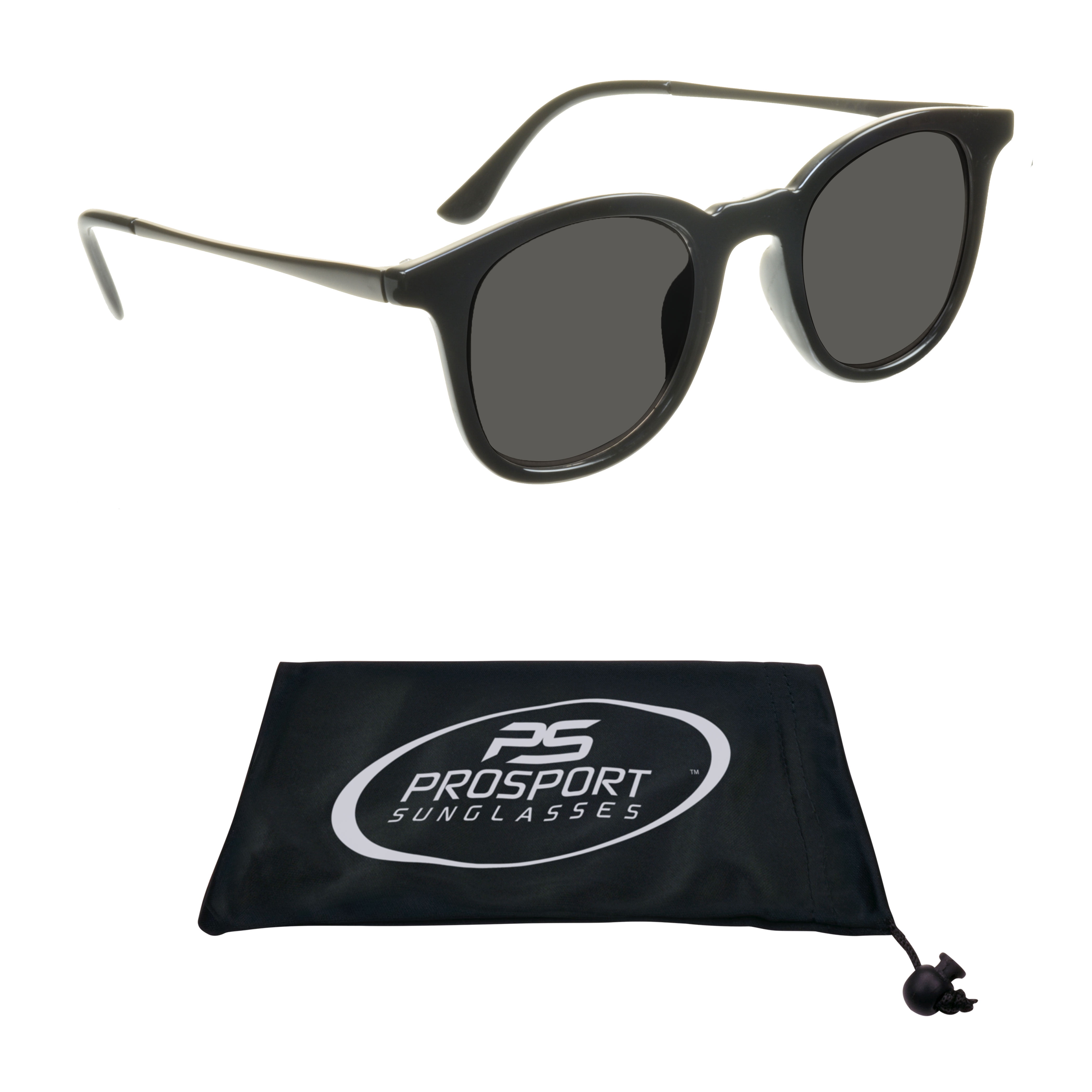 proSPORT Reading Sunglass Reader Horn-Rimmed Black Men Women NOT BIFOCAL