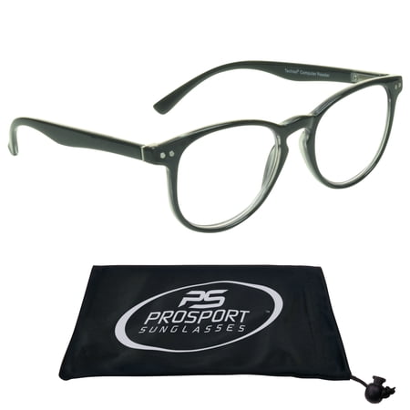 proSPORT Reading Sunglass Reader Horn-Rimmed Black Men Women NOT BIFOCAL