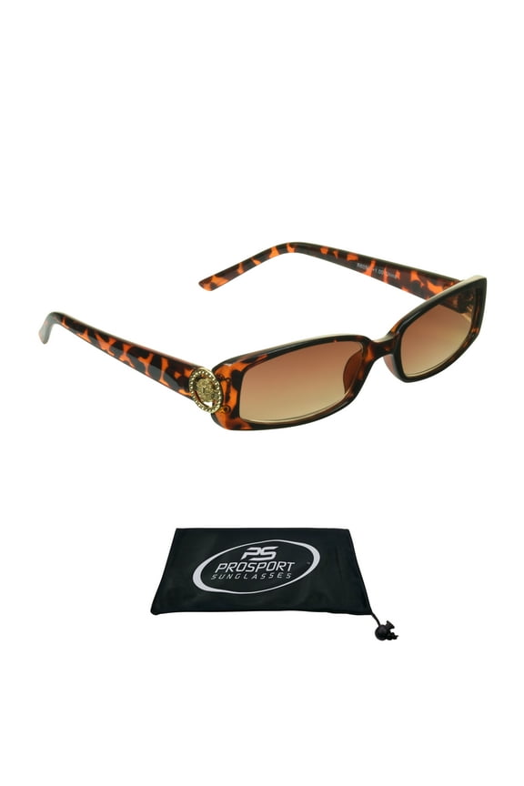 proSPORT Reading Sunglass Reader Women Amber Lens Tortoise Frame NOT BIFOCAL