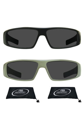 proSPORT Reading Sunglass Sun Reader Square Large Gray Men Women NOT BIFOCAL