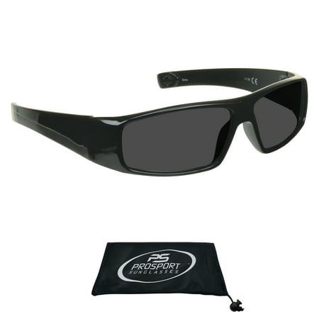 proSPORT Reading Sunglass Sun Reader Square Wide Black Men Women NOT BIFOCAL