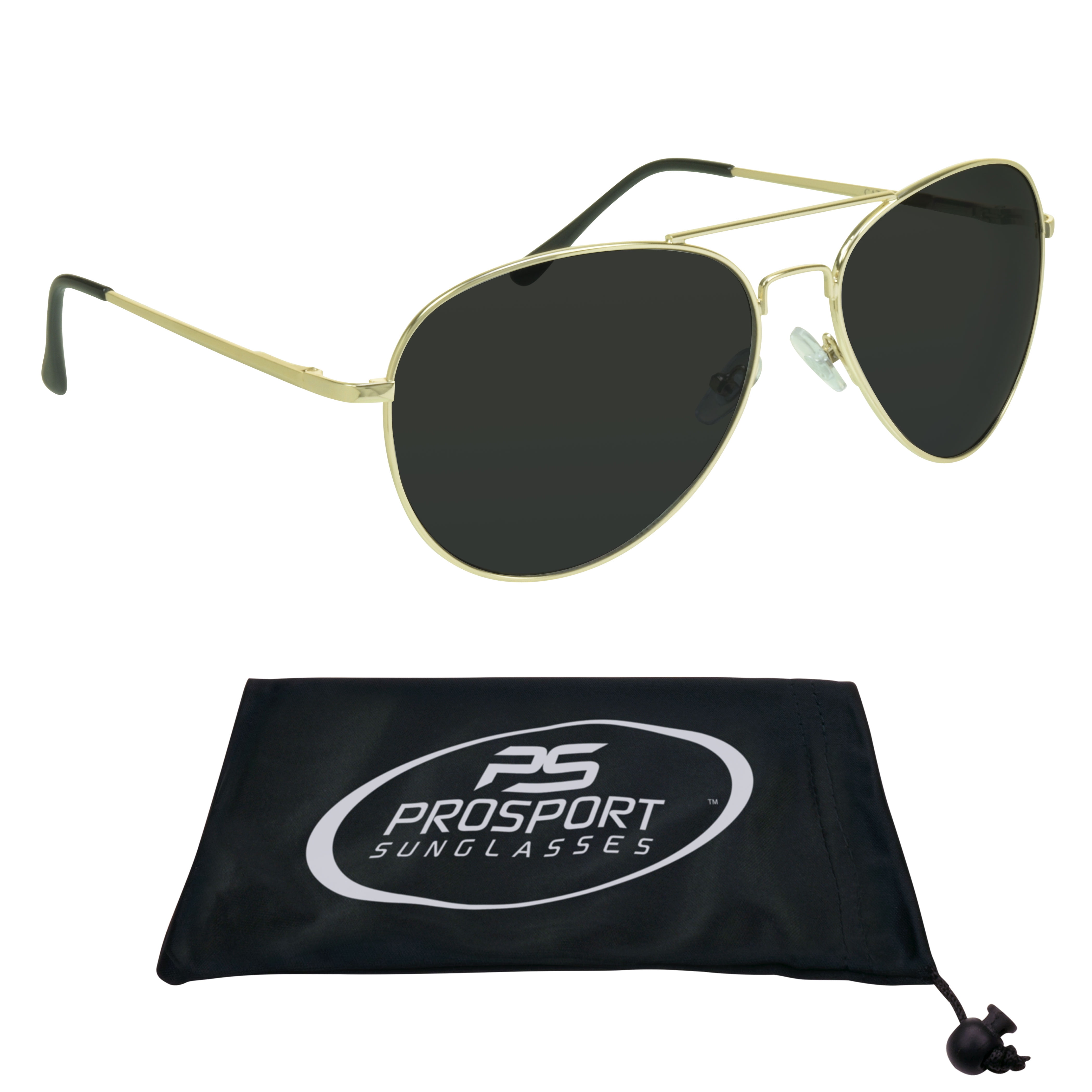 proSPORT Sunglasses Big and Tall Aviator Oversized Extra Large Wide Fit Men Sunglasses