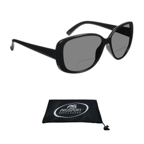 proSPORT Women Polarized Bifocal Reading Fashion Oversized Sunglasses
