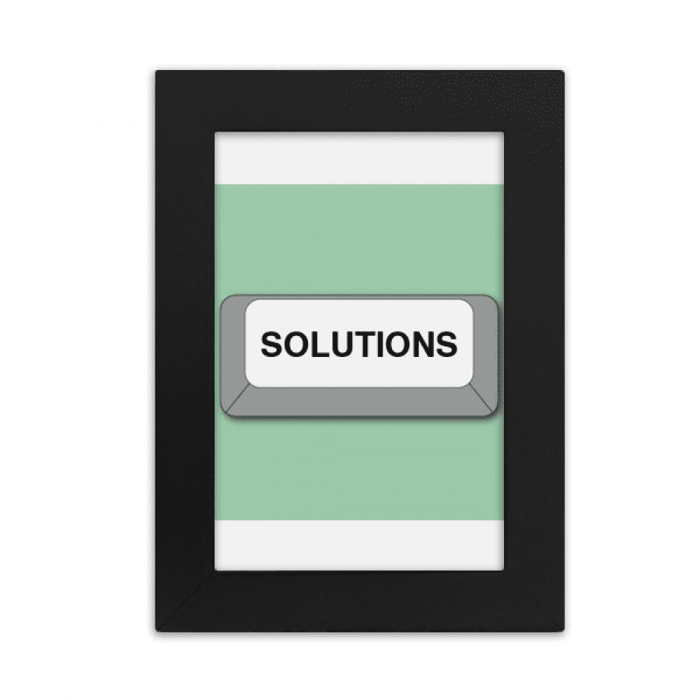 problem solving button desktop photo frame picture display art painting ...