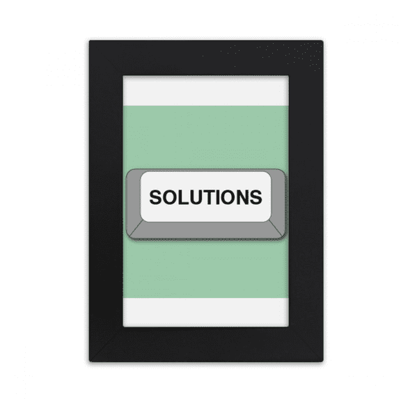 problem solving button desktop photo frame picture display art painting exhibit