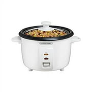 proctor silex 4-cups uncooked resulting in 8-cups cooked rice cooker, white 37534y