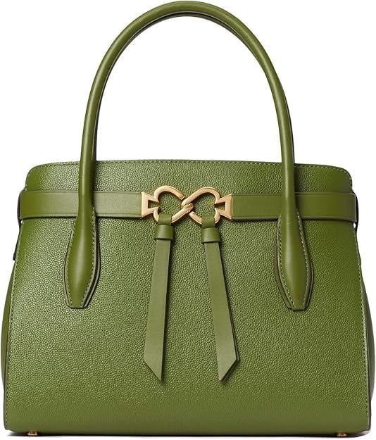 product image kate spade new york Toujours Medium Leather Satchel, Lichen