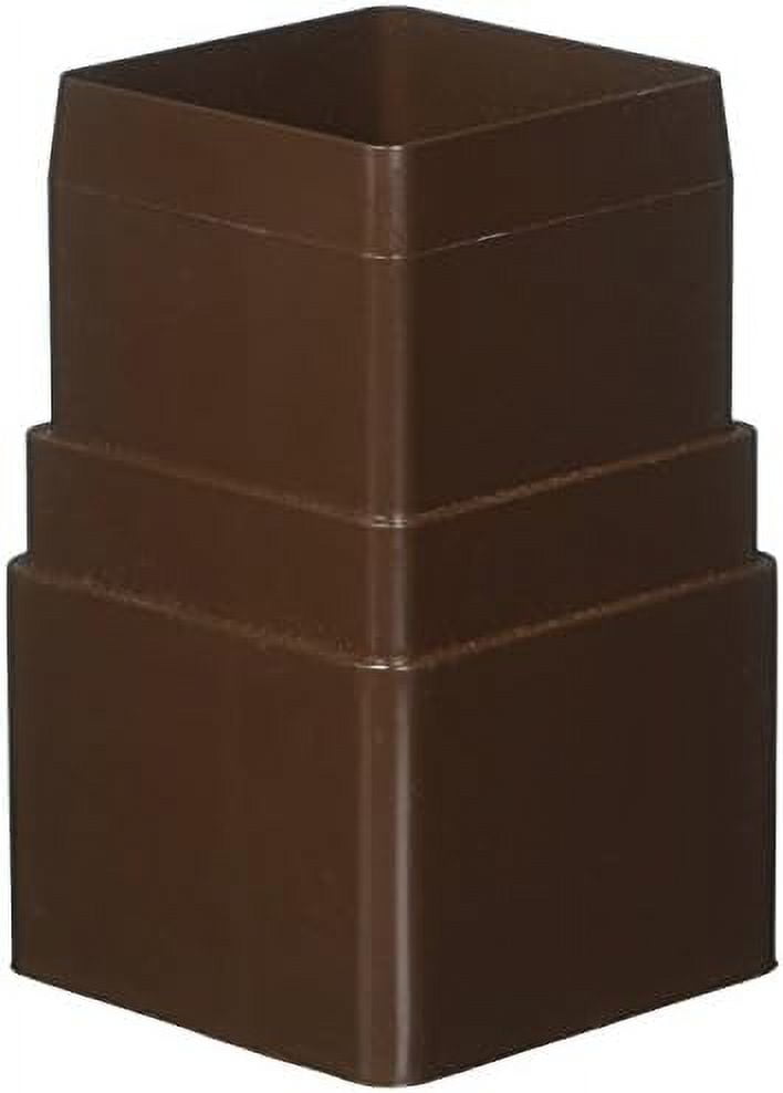 products rb203 downspout coupler, brown