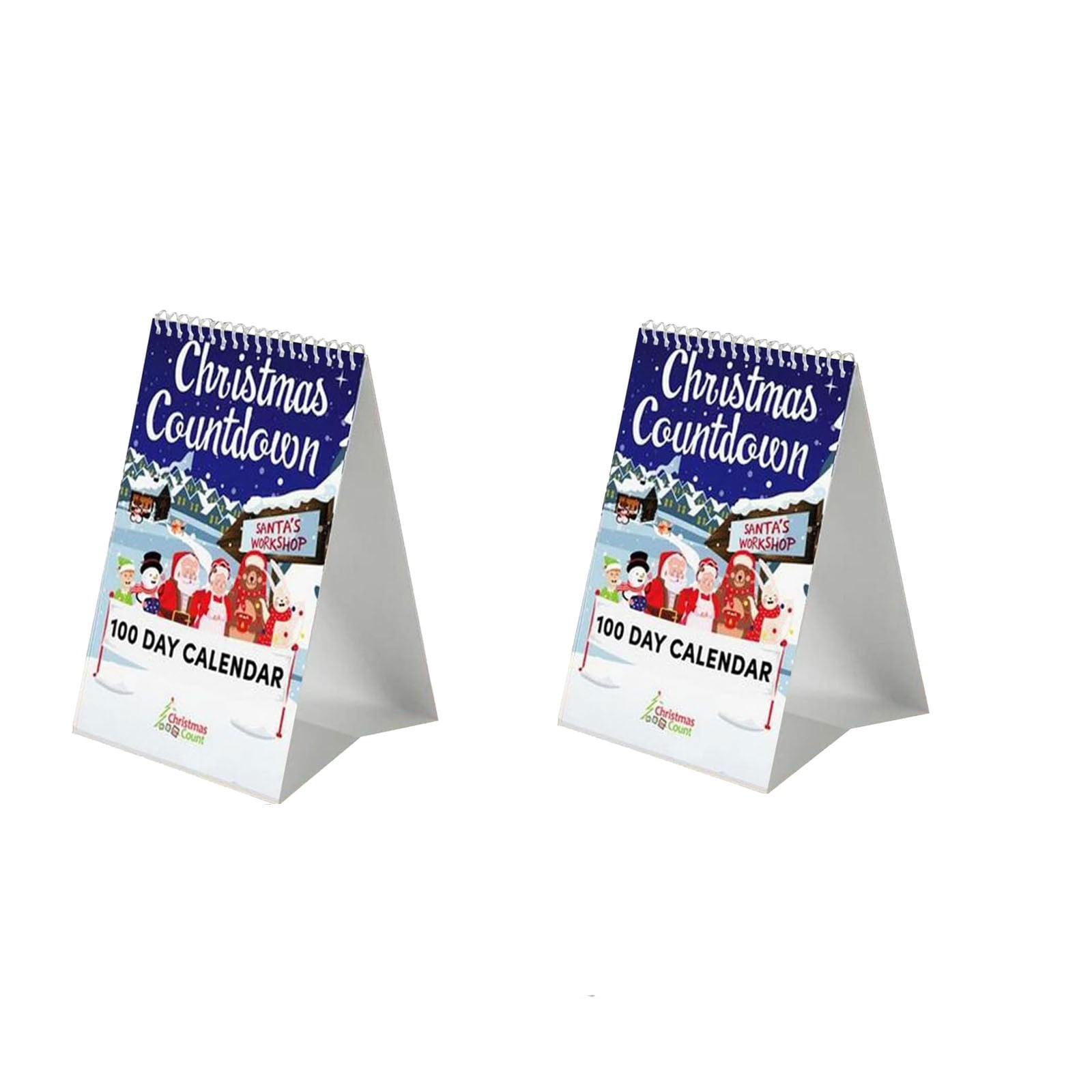 promotion! 100 Day Christmas Countdown Calendar 2024 Christmas