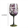 Clearance sale! Four Seasons Tree Wine Glasses Hand Painted Art Gift