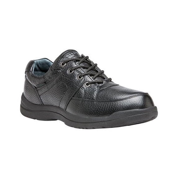 propet men's four points ii casual walking, black, 11 5e us