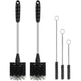 thumbnail image 1 of propuri Bottle Brush, Long Handle Bottle Cleaner,3-in-1 Cleaning Brush for Mugs,Straws,5Pack Black, 1 of 5